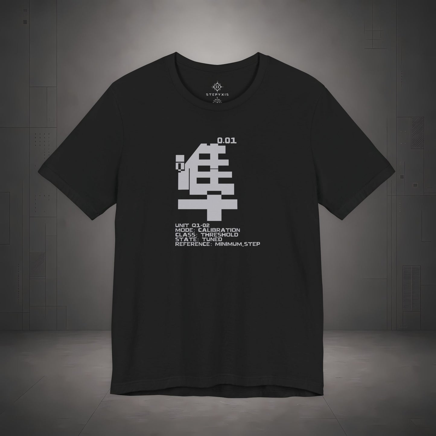 STEPYXIS Q1-02 Calibration Graphic Tee