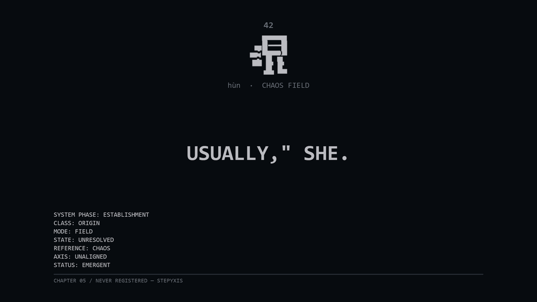 Chapter 05 — Never Registered