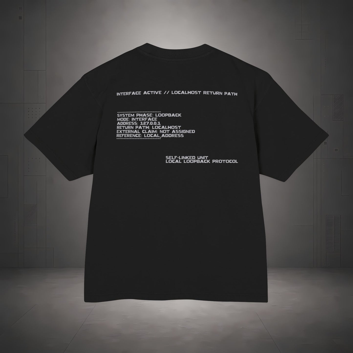 STEPYXIS Q1-03 Interface Garment-Dyed Heavy Tee