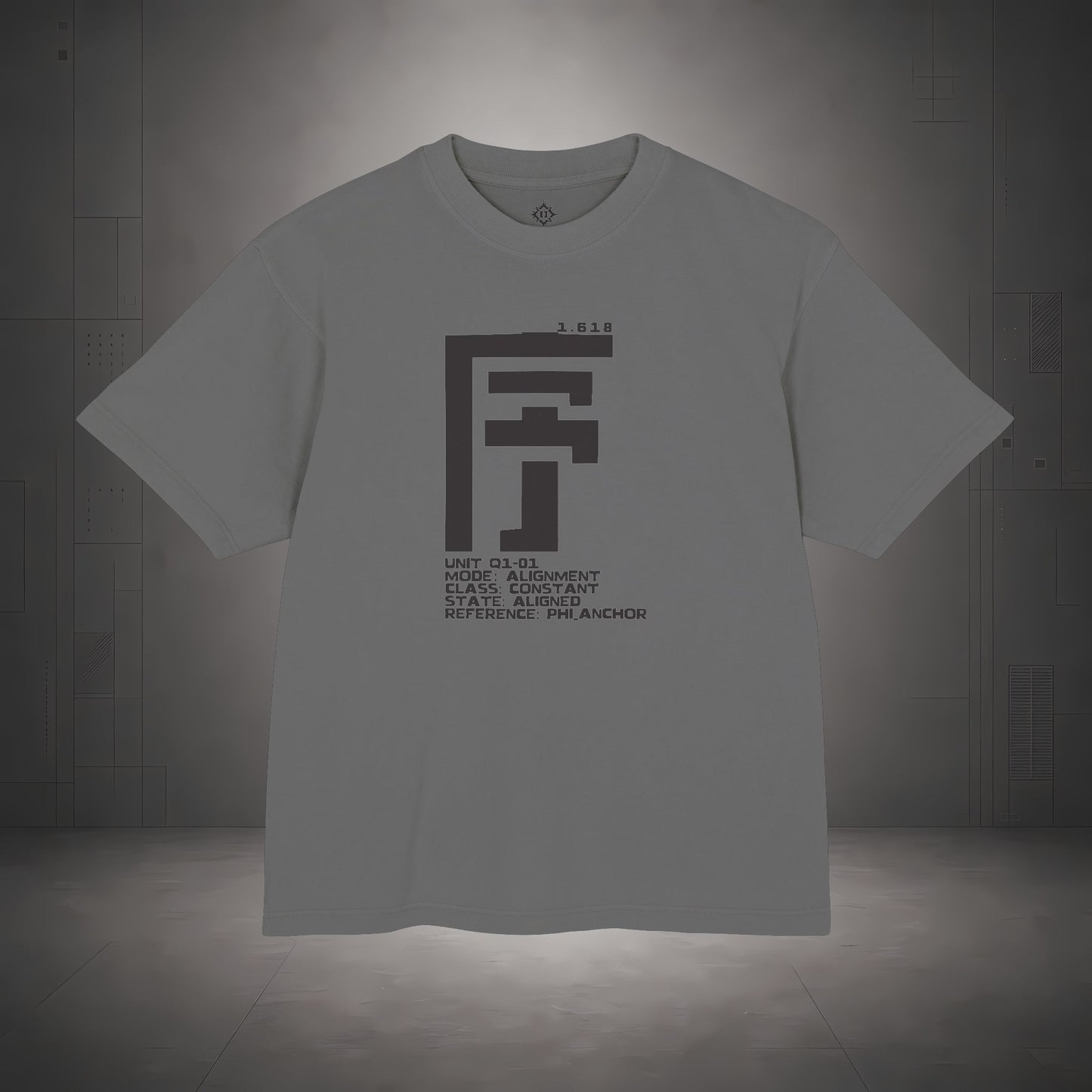 STEPYXIS Q1-01 Alignment Garment-Dyed Heavy Tee