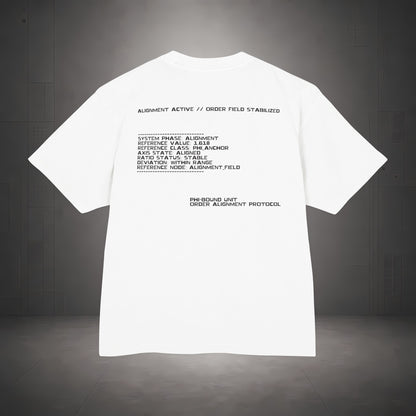 STEPYXIS Q1-01 Alignment Garment-Dyed Heavy Tee