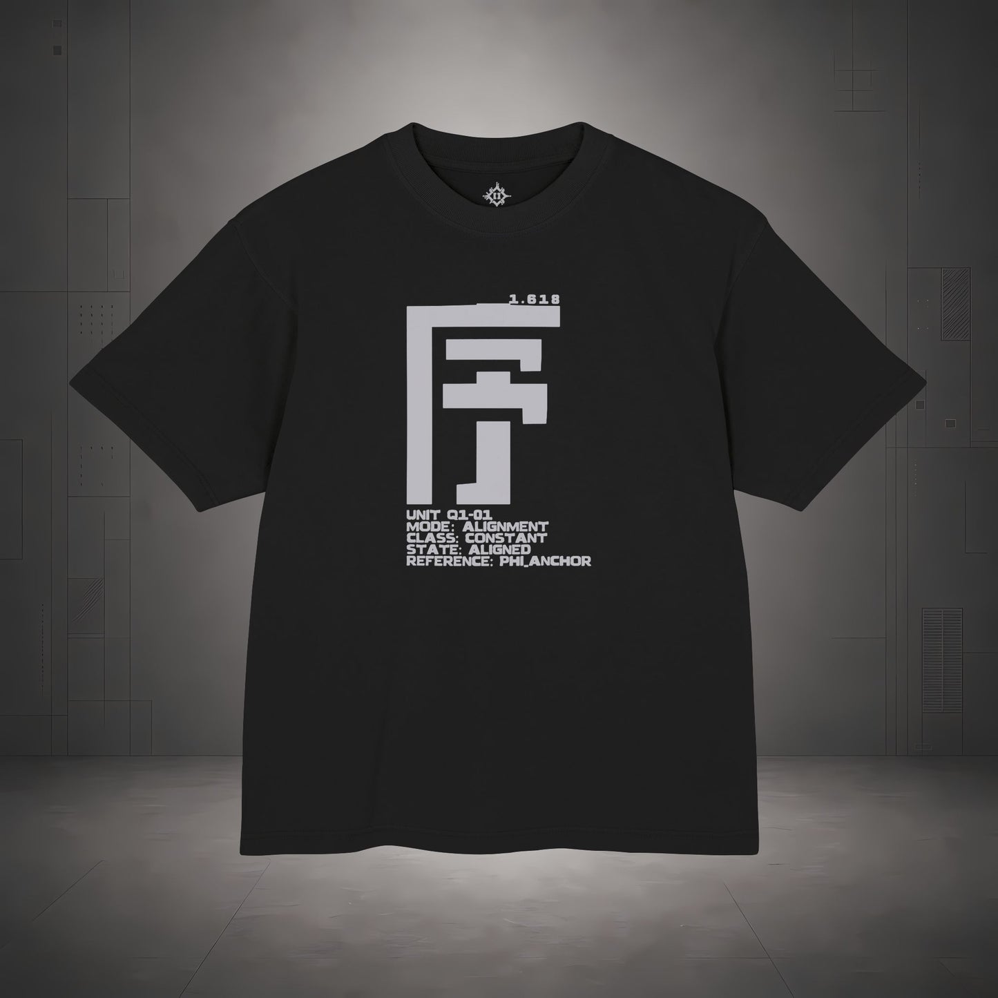 STEPYXIS Q1-01 Alignment Garment-Dyed Heavy Tee
