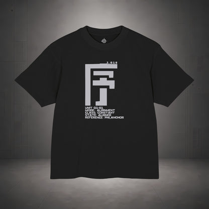 STEPYXIS Q1-01 Alignment Garment-Dyed Heavy Tee