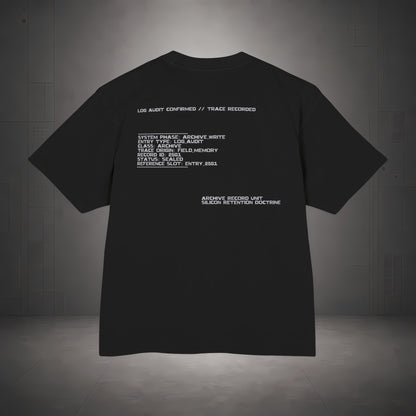 STEPYXIS Q1-04 Log Audit Garment-Dyed Heavy Tee