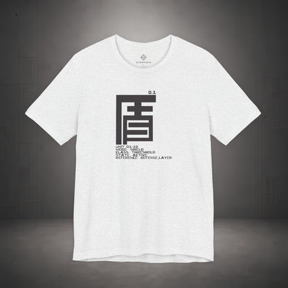 STEPYXIS Q1-10 Shield Graphic Tee