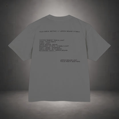 STEPYXIS Q1-08 Field Index Garment-Dyed Heavy Tee