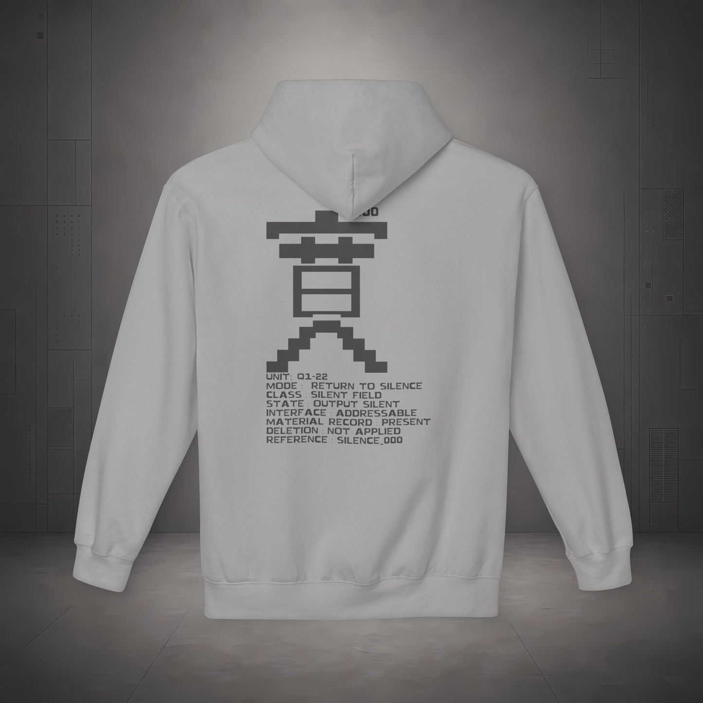 STEPYXIS Q1-22 Return to Silence Protocol Hoodie