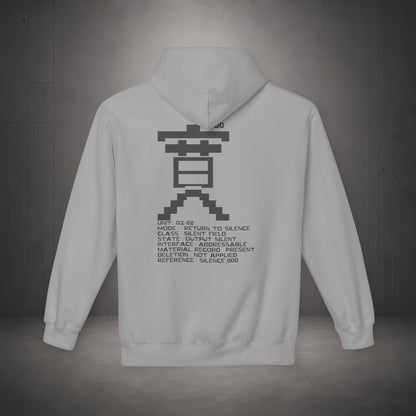 STEPYXIS Q1-22 Return to Silence Protocol Hoodie