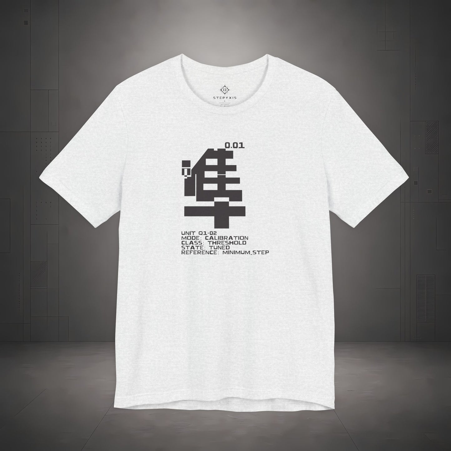 STEPYXIS Q1-02 Calibration Graphic Tee