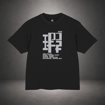 STEPYXIS Q1-12 Error Audit Garment-Dyed Heavy Tee