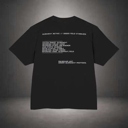STEPYXIS Q1-01 Alignment Garment-Dyed Heavy Tee