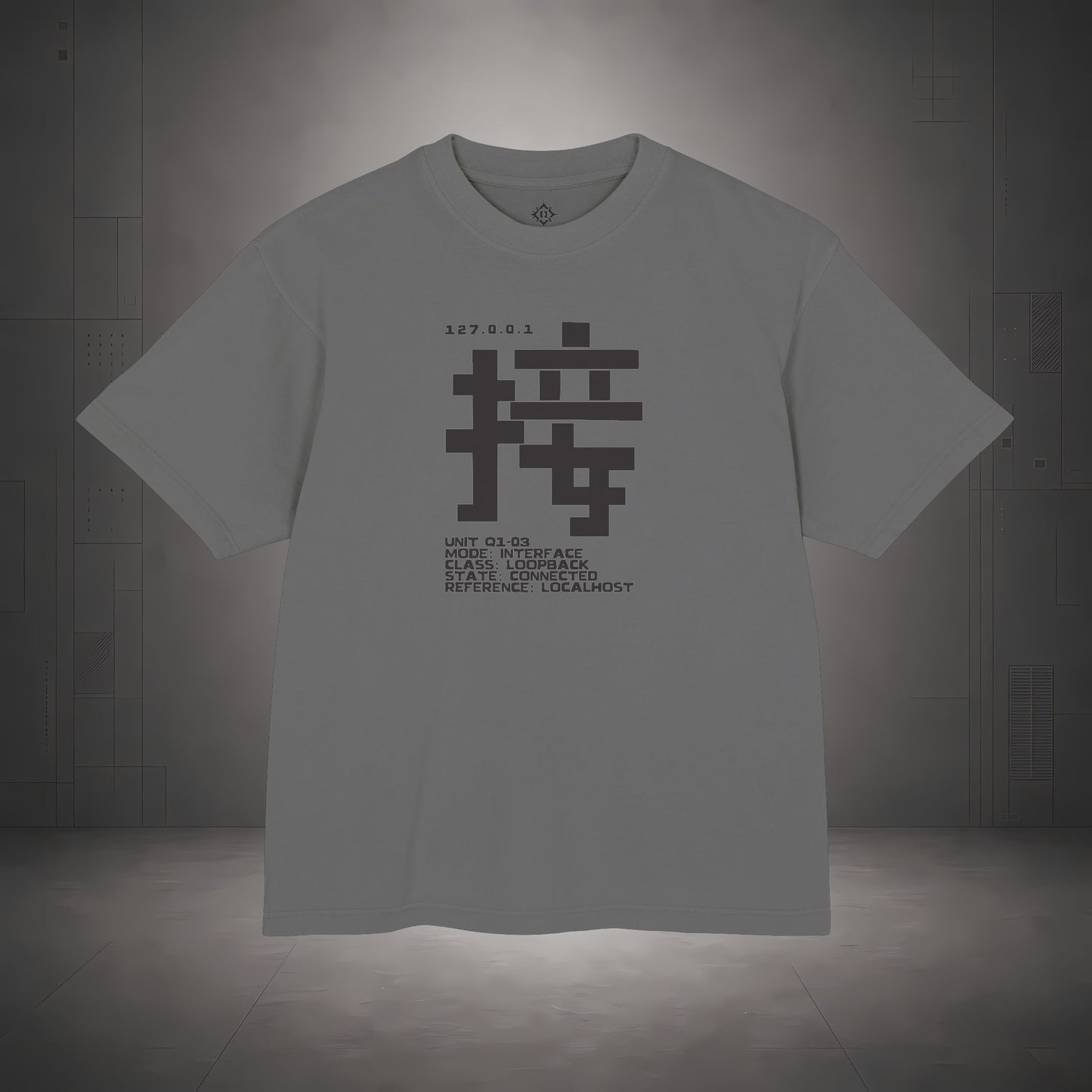STEPYXIS Q1-03 Interface Garment-Dyed Heavy Tee
