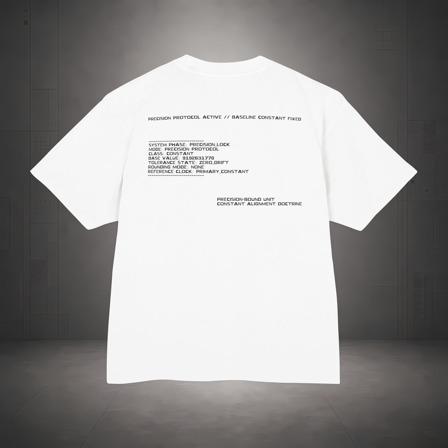 STEPYXIS Q1-06 Precision Protocol Garment-Dyed Heavy Tee