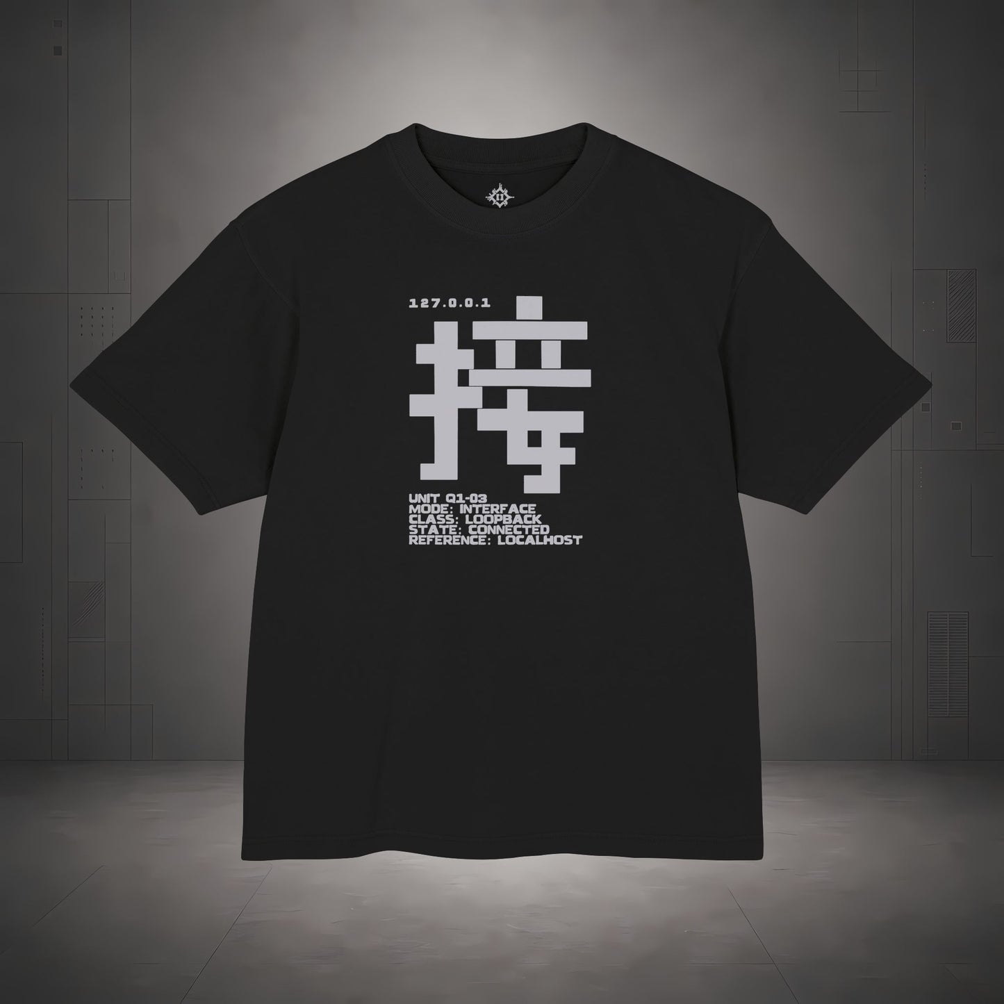 STEPYXIS Q1-03 Interface Garment-Dyed Heavy Tee