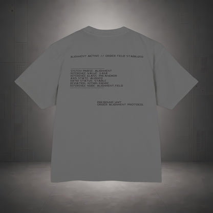 STEPYXIS Q1-01 Alignment Garment-Dyed Heavy Tee