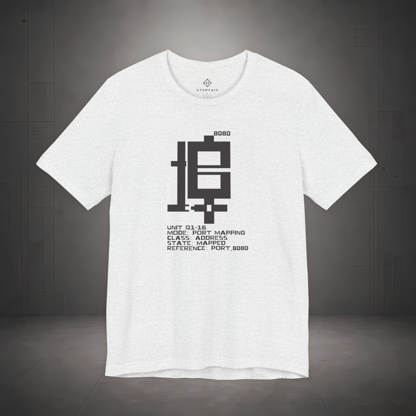 STEPYXIS Q1-16 Port Mapping Graphic Tee