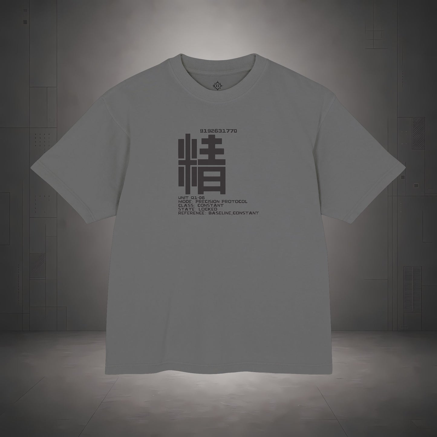 STEPYXIS Q1-06 Precision Protocol Garment-Dyed Heavy Tee