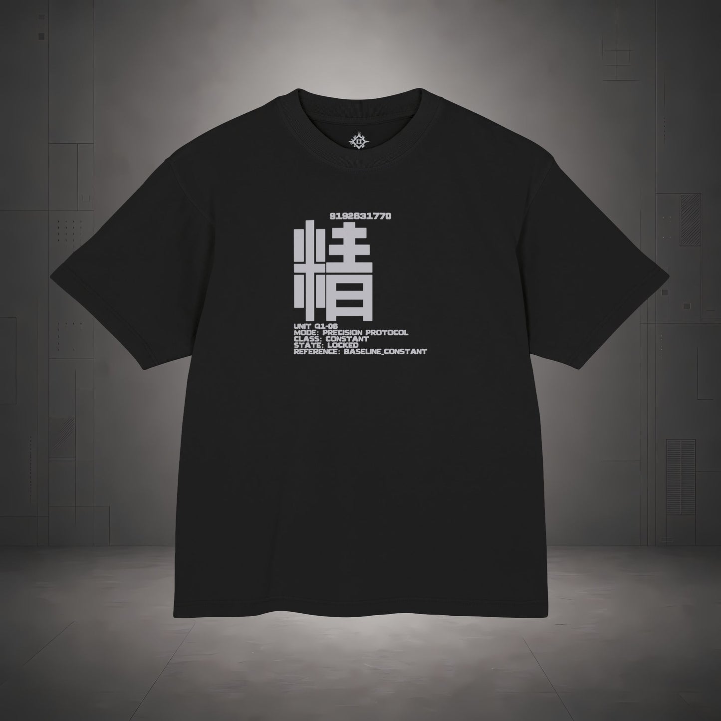 STEPYXIS Q1-06 Precision Protocol Garment-Dyed Heavy Tee