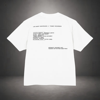STEPYXIS Q1-04 Log Audit Garment-Dyed Heavy Tee