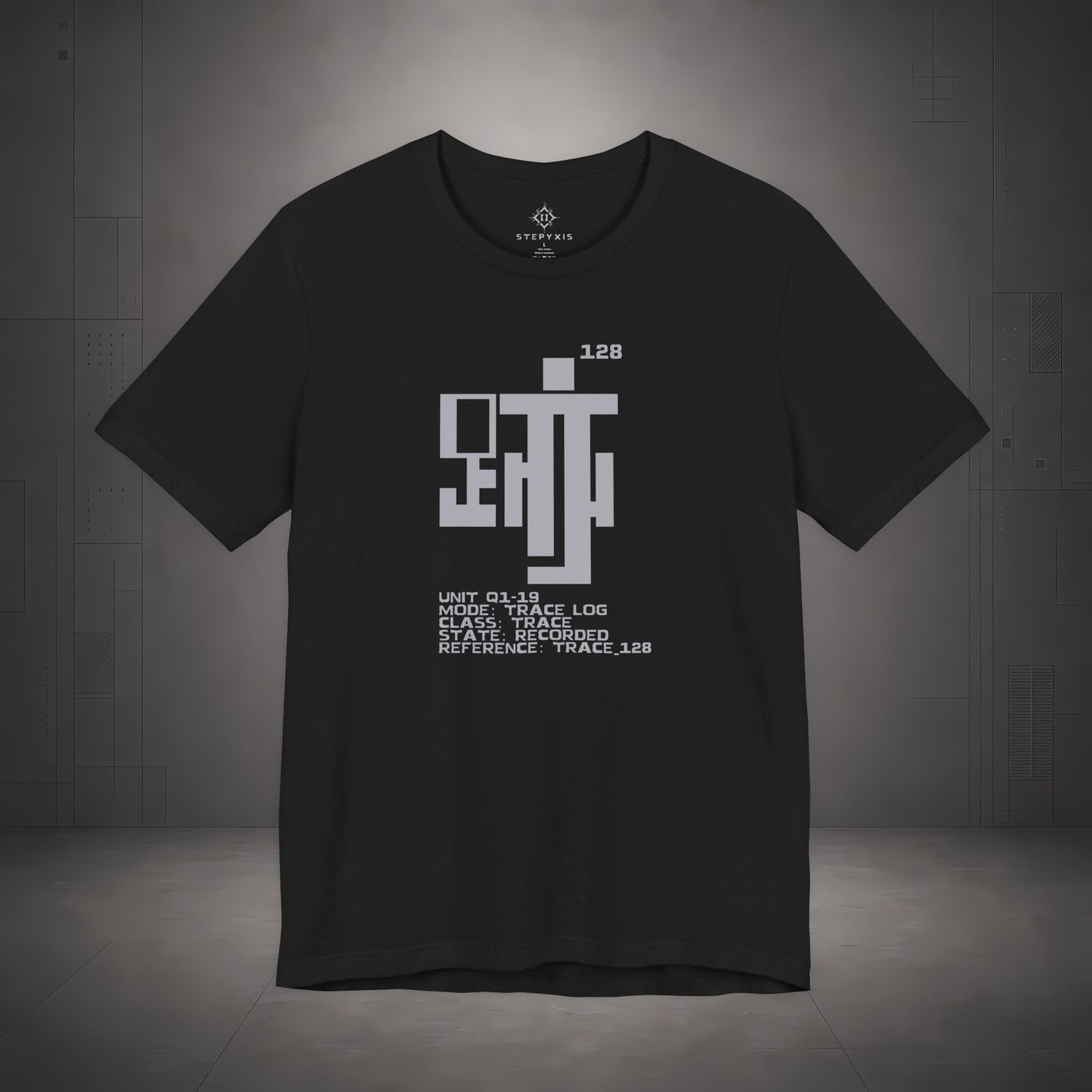 STEPYXIS Q1-19 Trace Log Graphic Tee