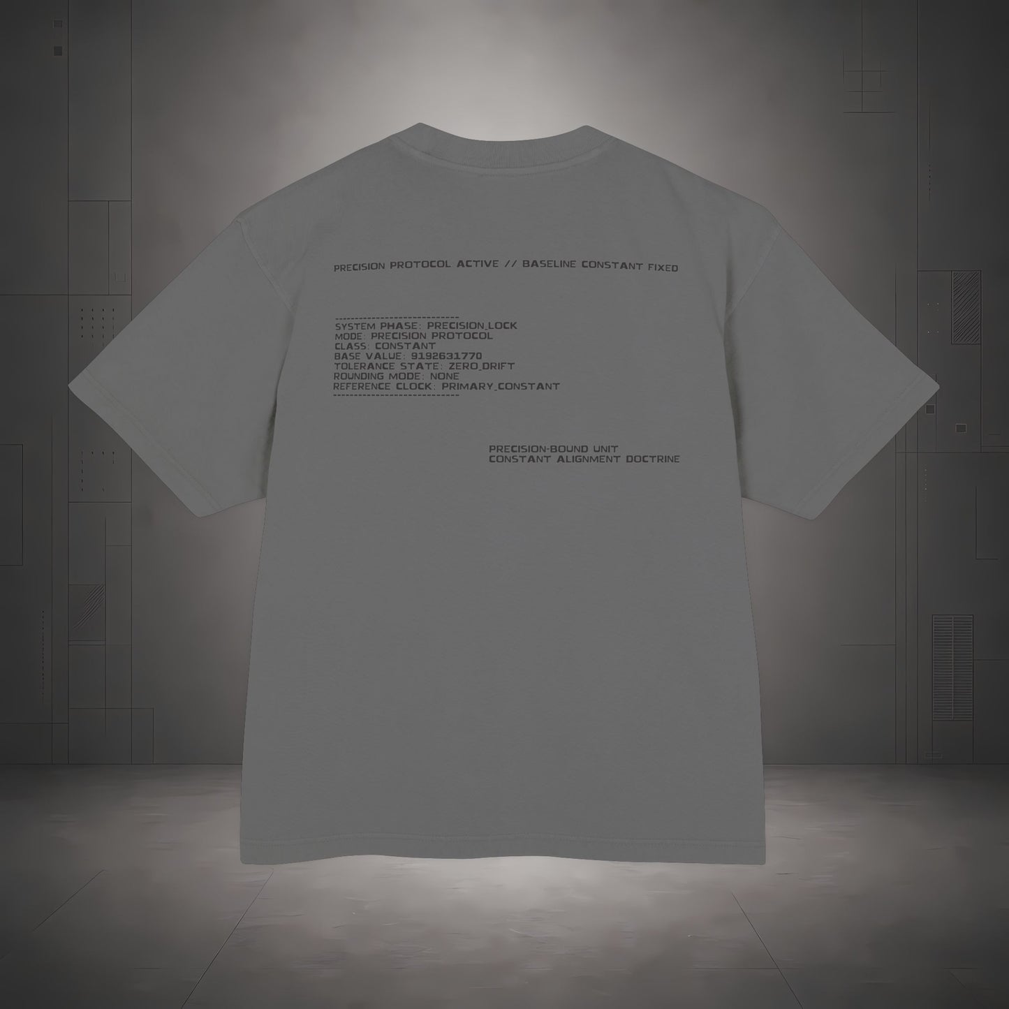 STEPYXIS Q1-06 Precision Protocol Garment-Dyed Heavy Tee